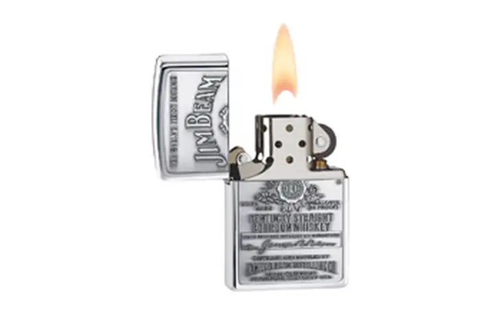 Zippo Jim Beam Classic Style Emblem Lighter — 2 models - view 3